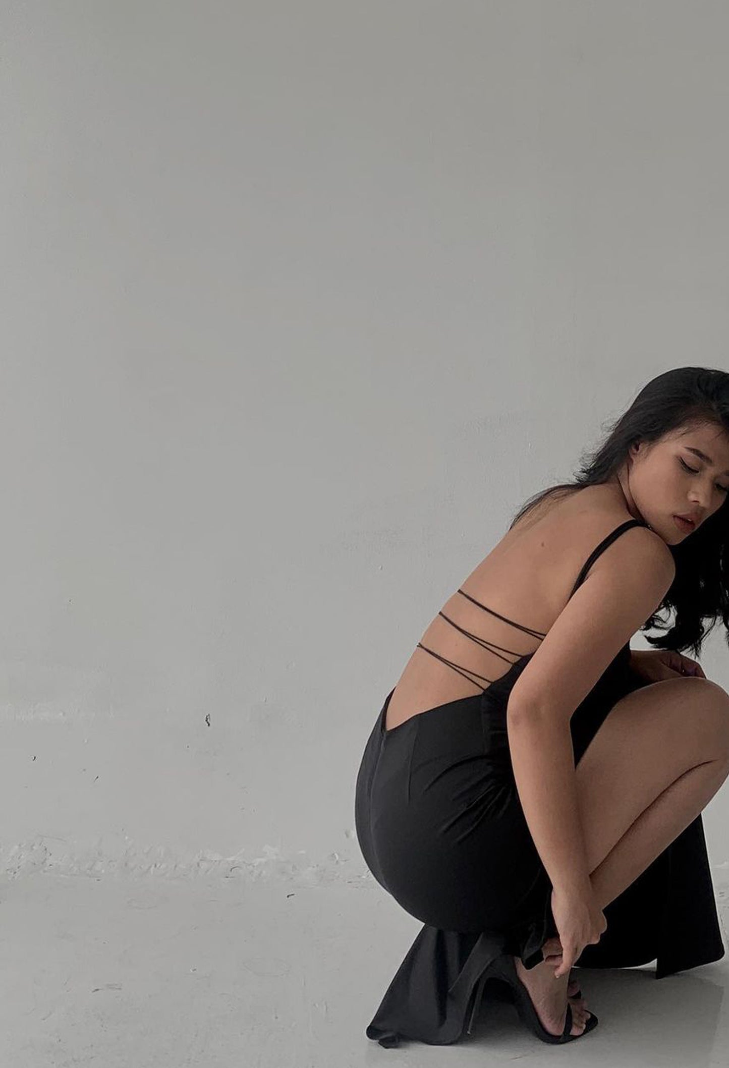 Ariel dress in Black