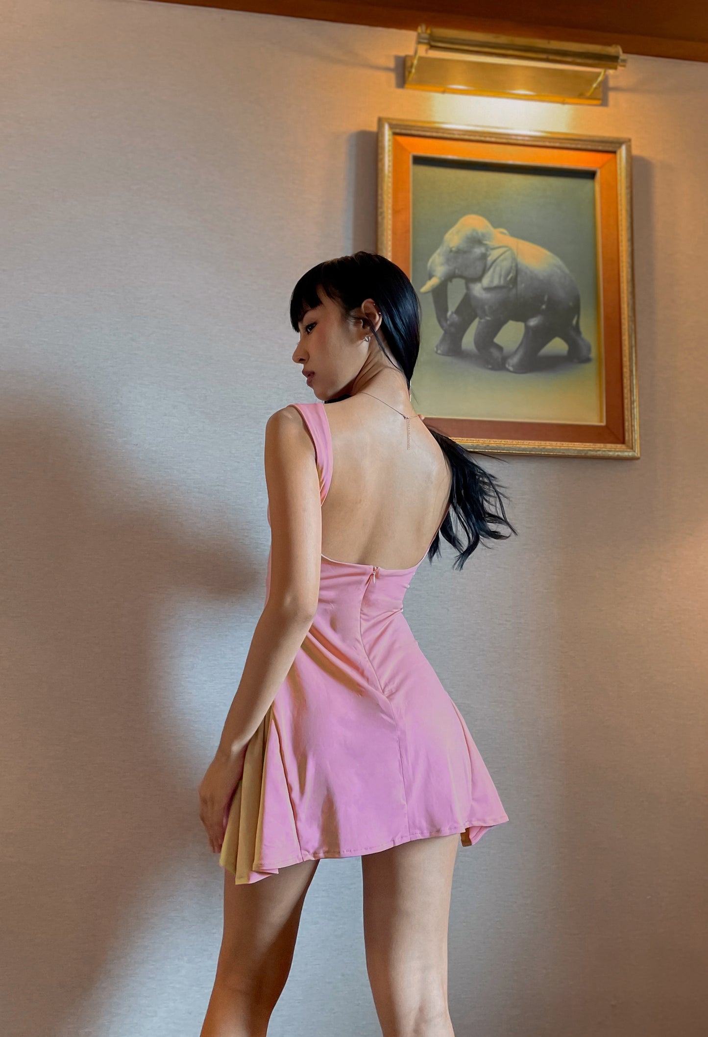 Sirena Mini dress in Pink