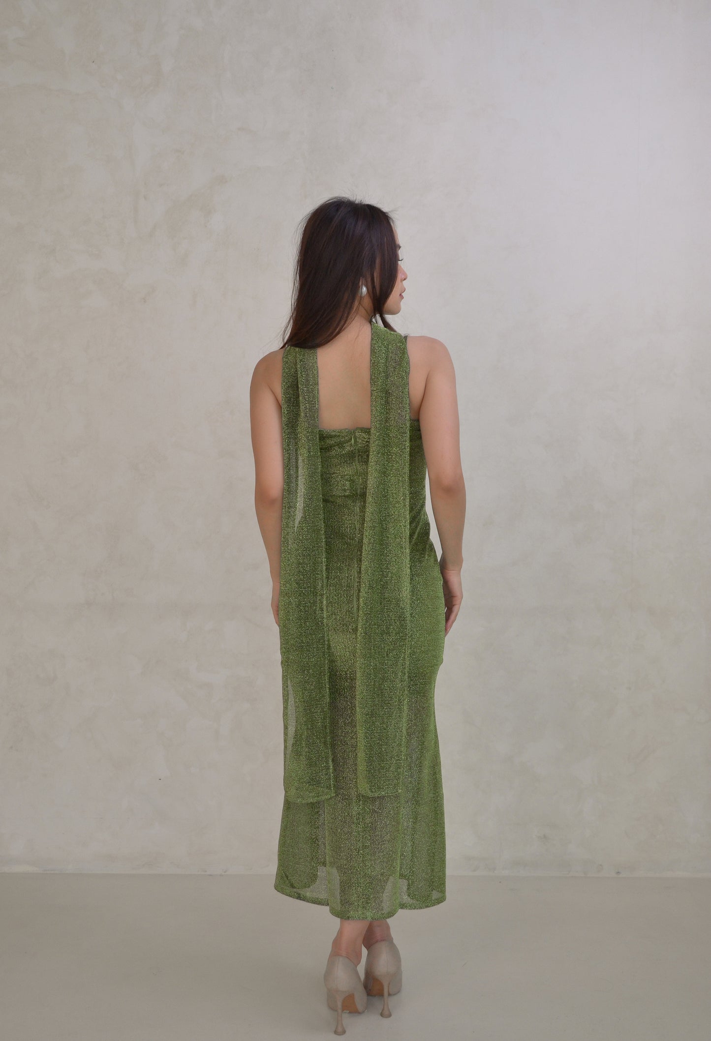 Bisou dress in Sage