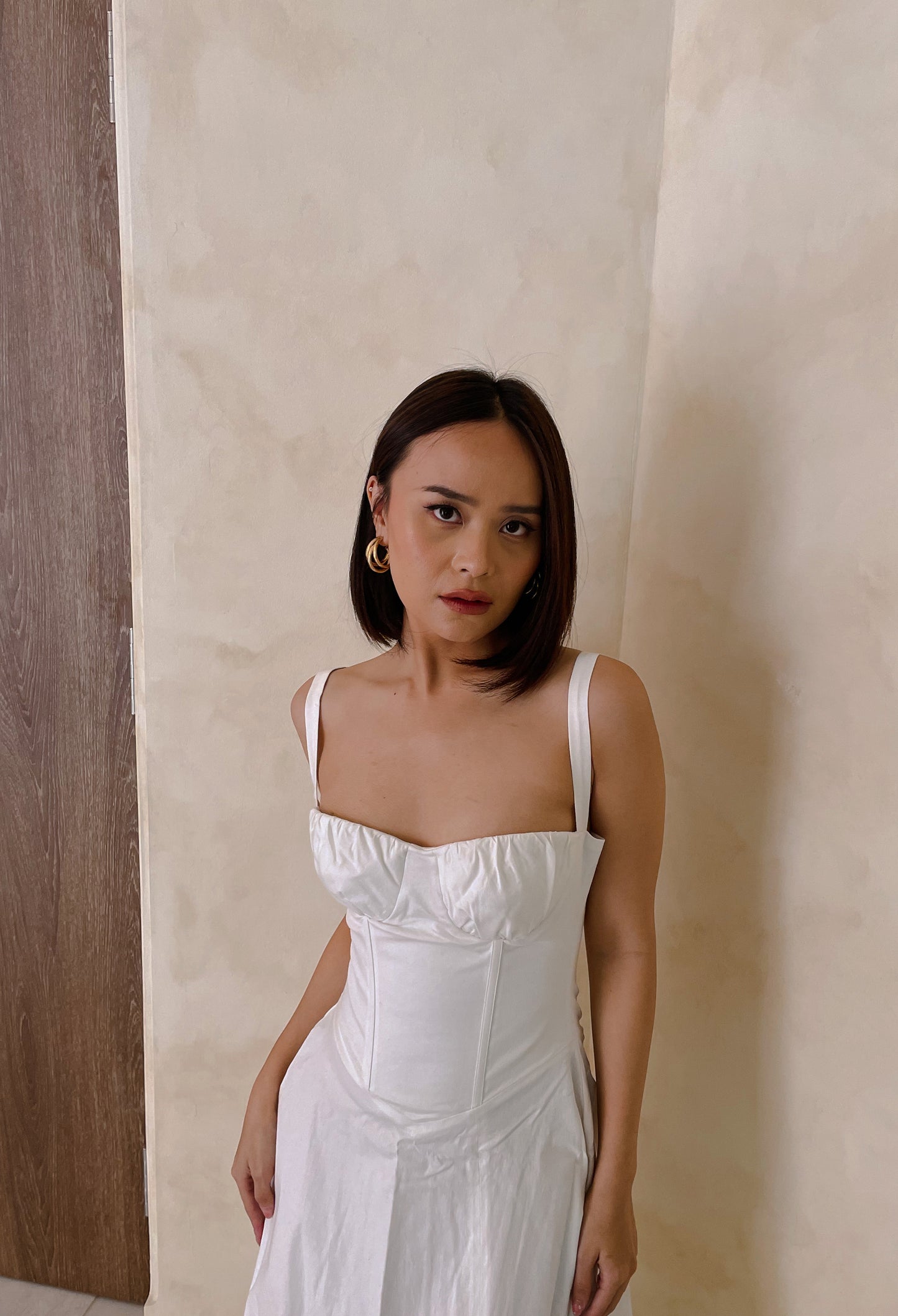 Melody Dress in White